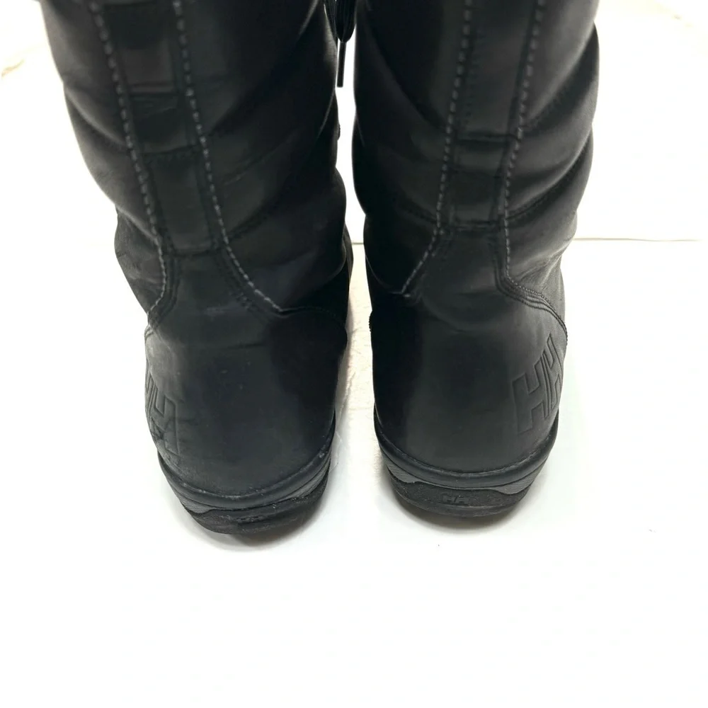 Helly Hansen Skuld 3 Leather Winter Shearling Boot in Black Size 6.5